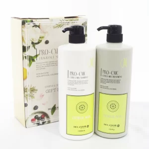 ★ギフトセット　千代田化学　ＮＥＷ　デラクシオプロ　ＣＭＣシャンプー＆トリートメント　フレグランスシリーズシトラスミックス（ユズをベースとしたライトな柑橘系の香り）